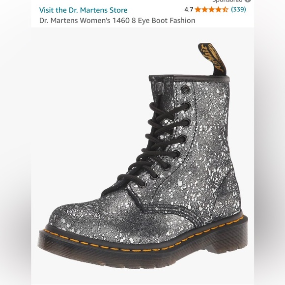 Dr. Martens 1460 Metallic Paint Splatter - Picture 13 of 13